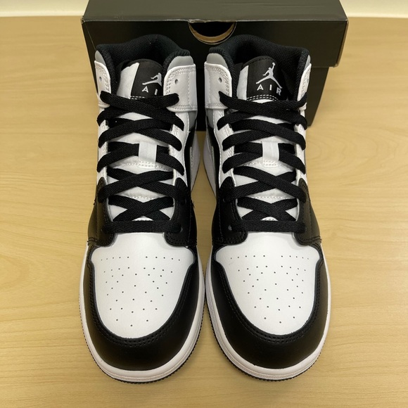 Nike Air Jordan 1 mid gs shadow smoke grey - Picture 2 of 4